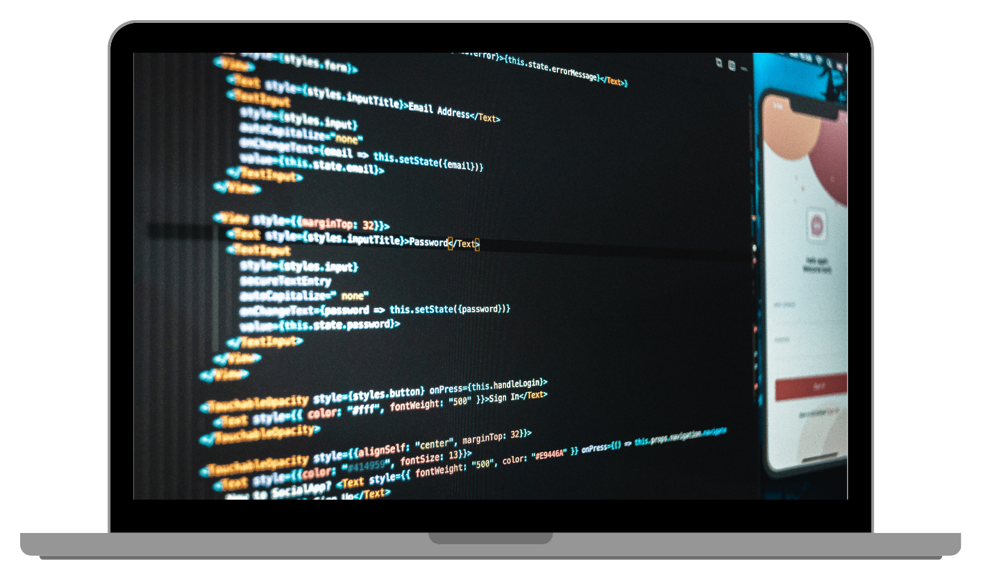 Web Development Mockup