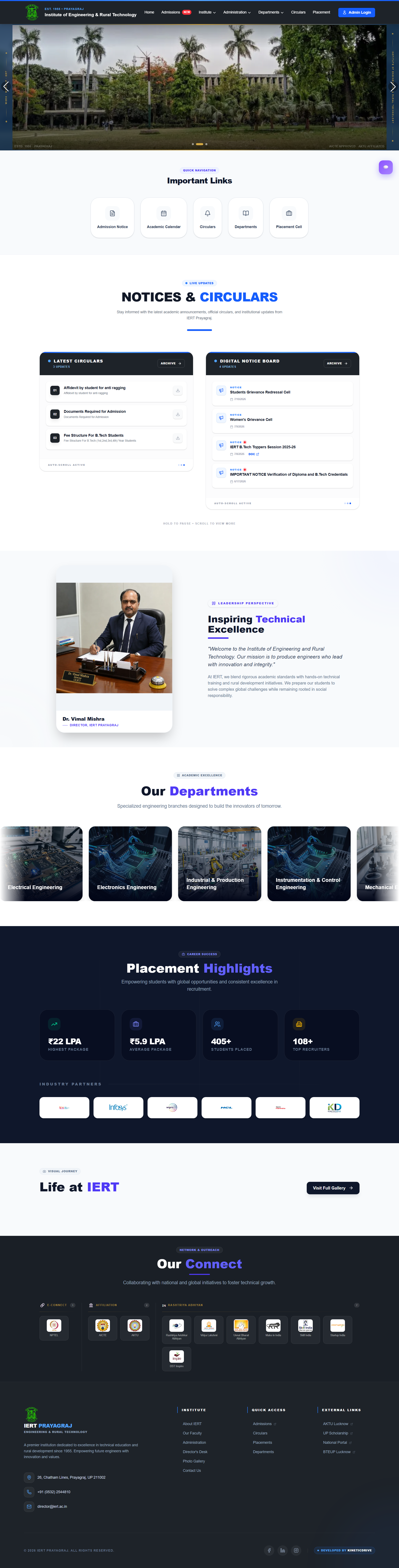 College Website